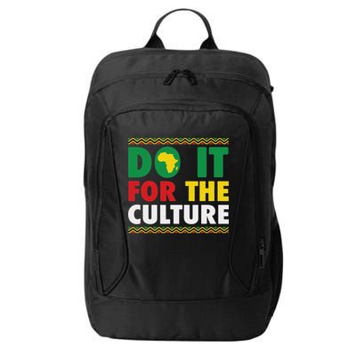 Do It For The Culture Black History & African Roots Afro City Backpack