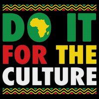 Do It For The Culture Black History & African Roots Afro Drawstring Bag