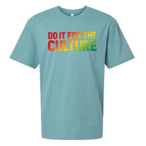 Do It For The Culture Juneteenth Gradient Graphic Cute Gift Sueded Cloud Jersey T-Shirt