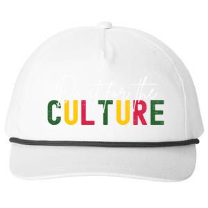 Do It For The Culture Gift Snapback Five-Panel Rope Hat