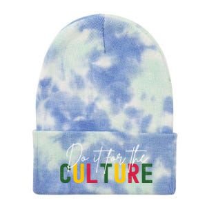 Do It For The Culture Gift Tie Dye 12in Knit Beanie