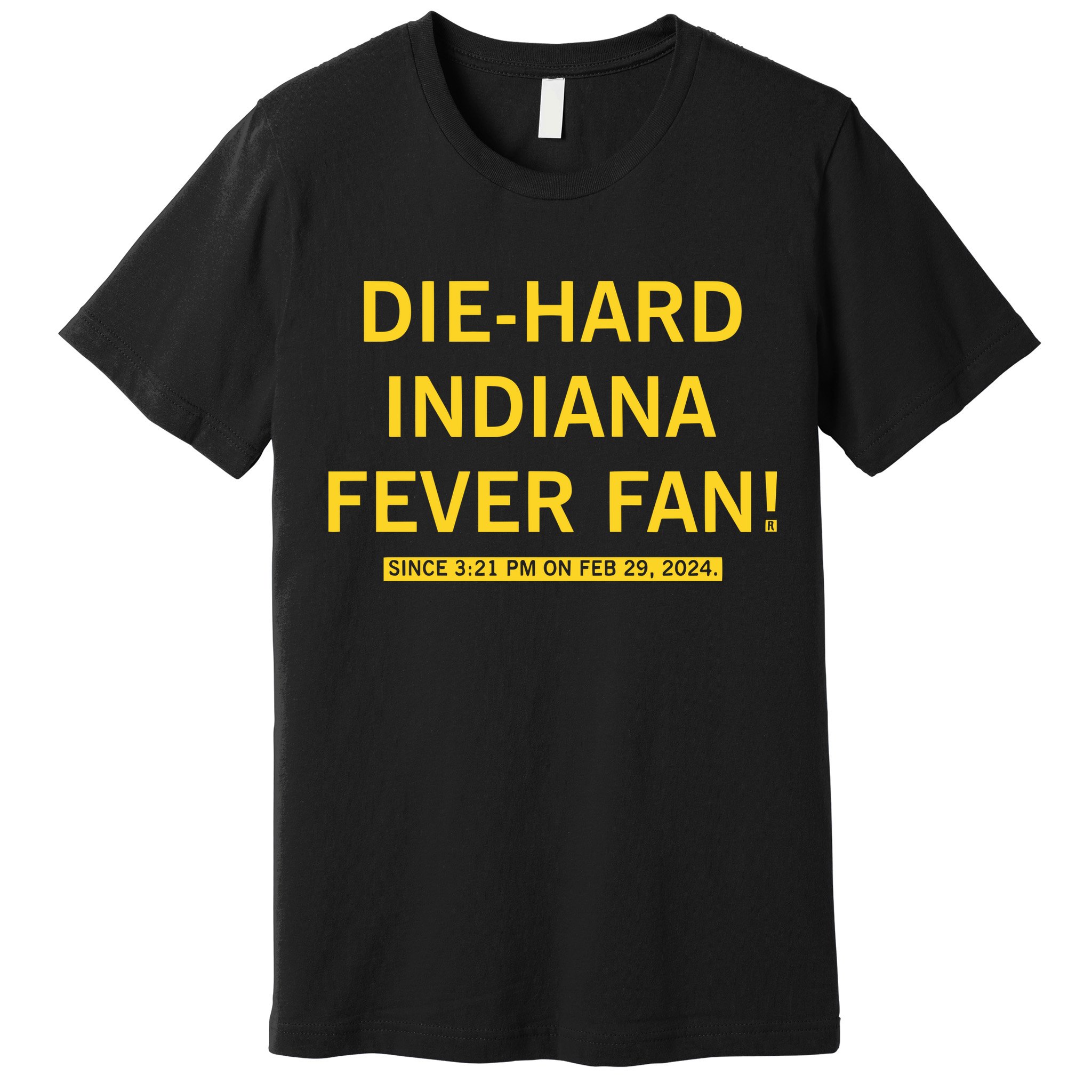 Diehard Indiana Fever Fan Premium T-Shirt