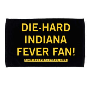 Diehard Indiana Fever Fan Microfiber Hand Towel