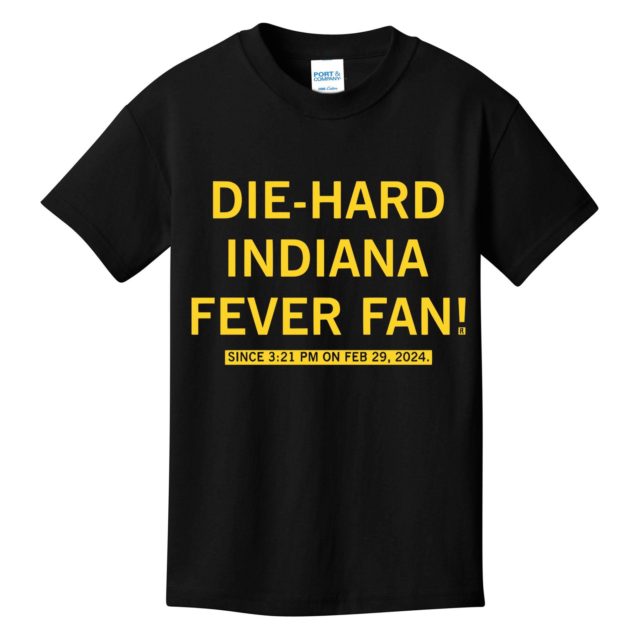 Diehard Indiana Fever Fan Kids T-Shirt
