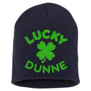 Dunne Irish Family Saint Patrick's Day Irish Dunne Short Acrylic Beanie