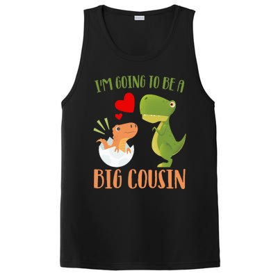 Dinosaur I'm Going To Be a Cousin Baby Reveal 2024 PosiCharge Competitor Tank