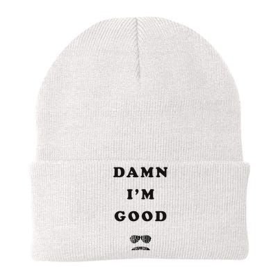 Damn Im Good Raise Hell Praise Dale Knit Cap Winter Beanie