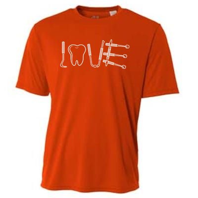 Dentist Instruts Gift Tooth Dental Assistant Dentist Love Gift Cooling Performance Crew T-Shirt