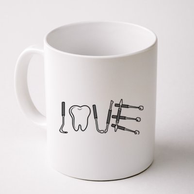 Dentist Instruts Gift Tooth Dental Assistant Dentist Love Gift Coffee Mug