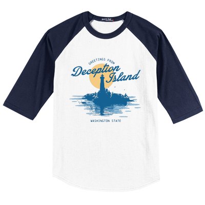 Deception Island Gamer Girl Graphic Baseball Sleeve Shirt