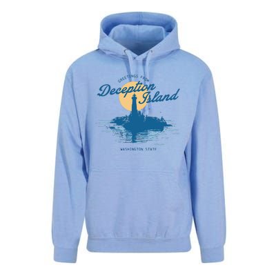 Deception Island Gamer Girl Graphic Unisex Surf Hoodie