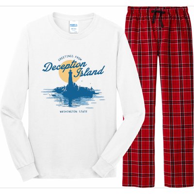 Deception Island Gamer Girl Graphic Long Sleeve Pajama Set