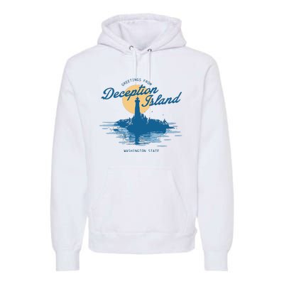 Deception Island Gamer Girl Graphic Premium Hoodie