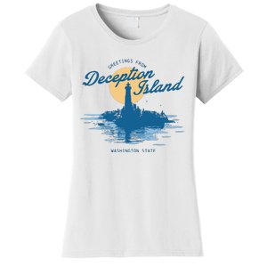 Deception Island Gamer Girl Graphic Women's T-Shirt