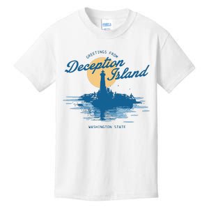 Deception Island Gamer Girl Graphic Kids T-Shirt