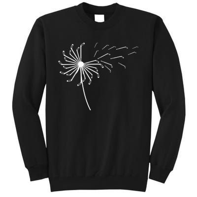 Dandelion Ice Hockey Stick For Ice Hockey Player Sports Gift Tall Sweatshirt