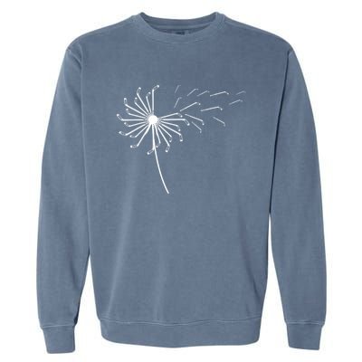 Dandelion Ice Hockey Stick For Ice Hockey Player Sports Gift Garment-Dyed Sweatshirt