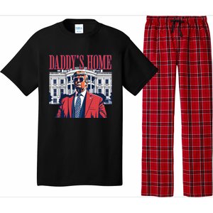 Daddy Is Home Donald Trump 47th President Of The United States Of America Usa Pajama Set