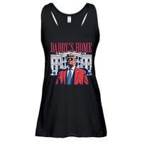 Daddy Is Home Donald Trump 47th President Of The United States Of America Usa Ladies Essential Flowy Tank