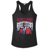 Daddy Is Home Donald Trump 47th President Of The United States Of America Usa Ladies PosiCharge Competitor Racerback Tank