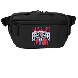 Daddy Is Home Donald Trump 47th President Of The United States Of America Usa Crossbody Pack