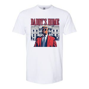 Daddy Is Home Donald Trump 47th President Of The United States Of America Usa Softstyle CVC T-Shirt