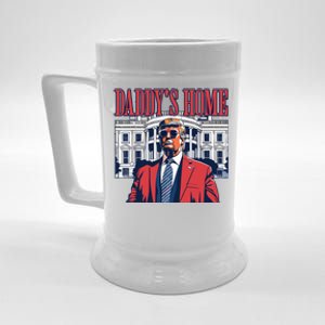 Daddy Is Home Donald Trump 47th President Of The United States Of America Usa Beer Stein