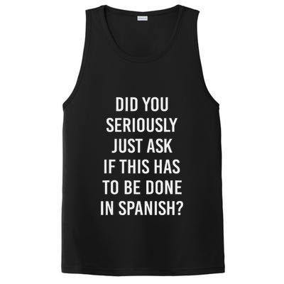 Does It Have To Be Done In Spanish Sarcasm Meme Teacher PosiCharge Competitor Tank