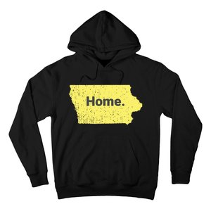 Distressed Iowa Home Hoodie