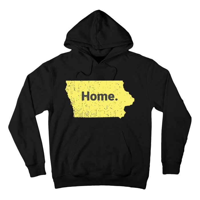 Distressed Iowa Home Hoodie