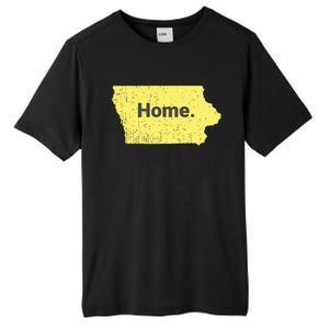 Distressed Iowa Home Tall Fusion ChromaSoft Performance T-Shirt