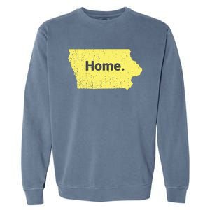 Distressed Iowa Home Garment-Dyed Sweatshirt