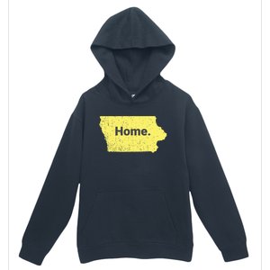 Distressed Iowa Home Urban Pullover Hoodie