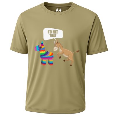 Donkey Id Hit That Pinata Mexican Funny Cinco De Mayo Gift Performance Shirt