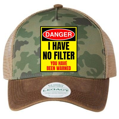 Danger I Have No FIlter Legacy Tie Dye Trucker Hat