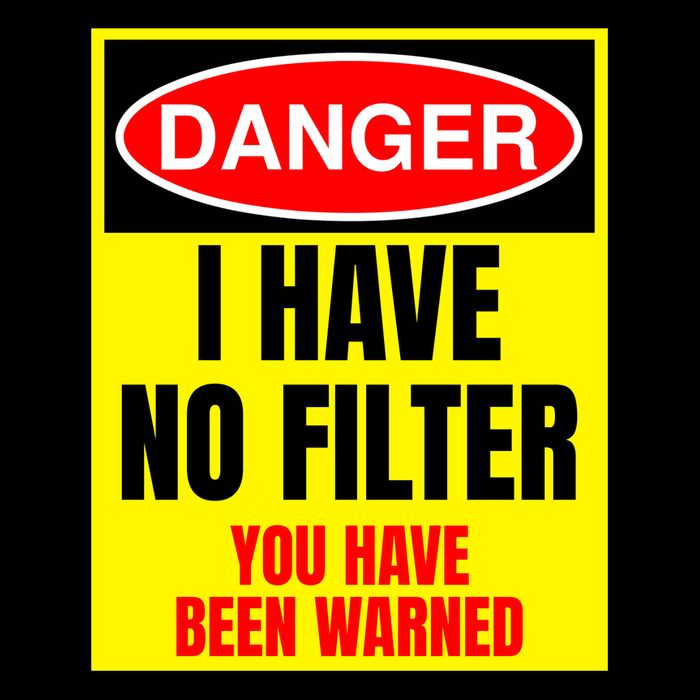 Danger I Have No FIlter Mug