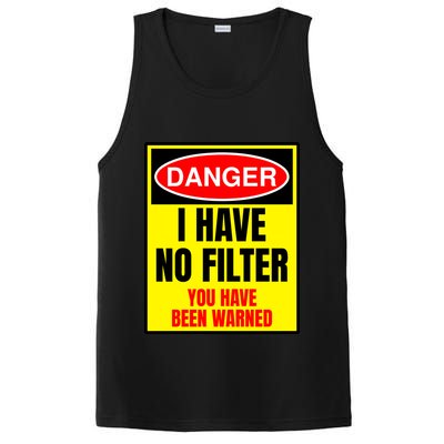 Danger I Have No FIlter PosiCharge Competitor Tank