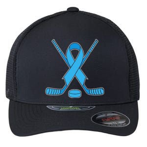 Diabetic Ice Hockey Diabetes Awareness Flexfit Unipanel Trucker Cap