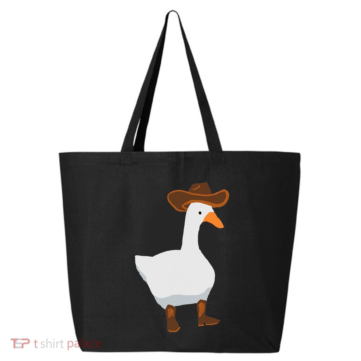 Duck In His Cowboy Hat Goose In Boots 25L Jumbo Tote