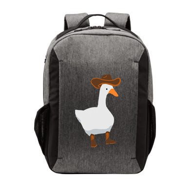 Duck In His Cowboy Hat Goose In Boots Vector Backpack