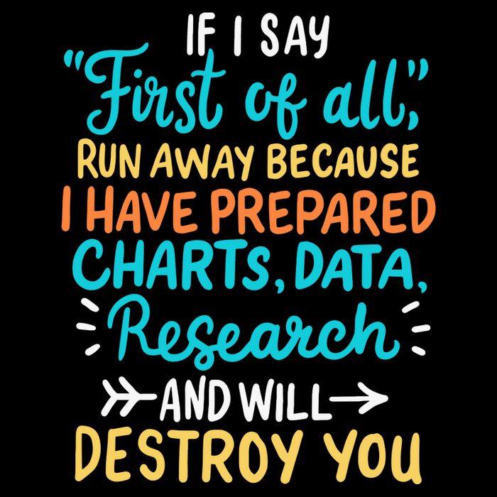 Debate: If I Say First Of All Run Away Button