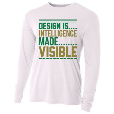 Design Is Intelligence Made Visible Cooling Performance Long Sleeve Crew