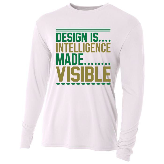 Design Is Intelligence Made Visible Cooling Performance Long Sleeve Crew