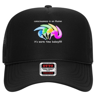 Death Is Inevitable Magic Worm On A String Meme Trucker Hat