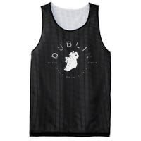 Dublin Ireland Irish Retro Vintage Graphic Mesh Reversible Basketball Jersey Tank