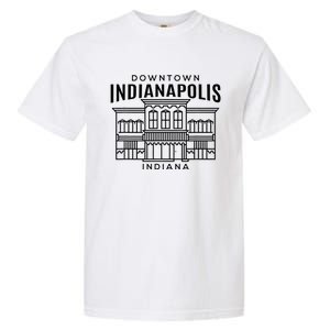 Downtown Indianapolis In Garment-Dyed Heavyweight T-Shirt