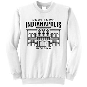 Downtown Indianapolis In Sweatshirt