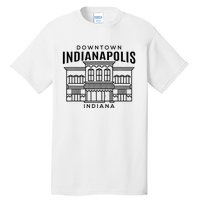 Downtown Indianapolis In Tall T-Shirt