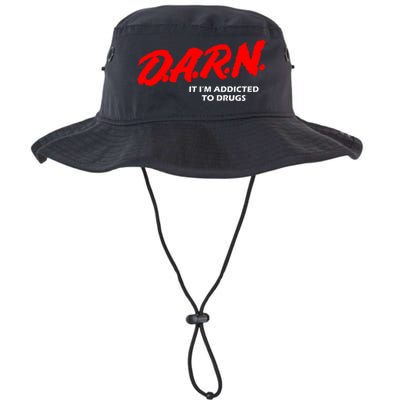 D.A.R.N. It IM Addicted To Drugs Funny Sarcastic Trending Legacy Cool Fit Booney Bucket Hat