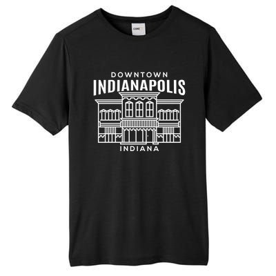 Downtown Indianapolis In Funny Gift Tall Fusion ChromaSoft Performance T-Shirt